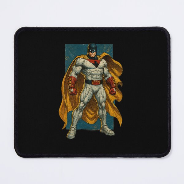 Item preview, Space Ghost Superhero Cartoon Hero Illustration designed and sold by Wond3rer.