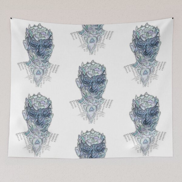 Item preview, Night King abstract portrait designed and sold by liquid-print.
