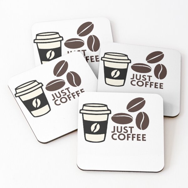Item preview, Just Coffee – Minimal Coffee Art designed and sold by TrendPixie.
