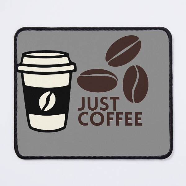Item preview, Just Coffee – Minimal Coffee Art designed and sold by TrendPixie.