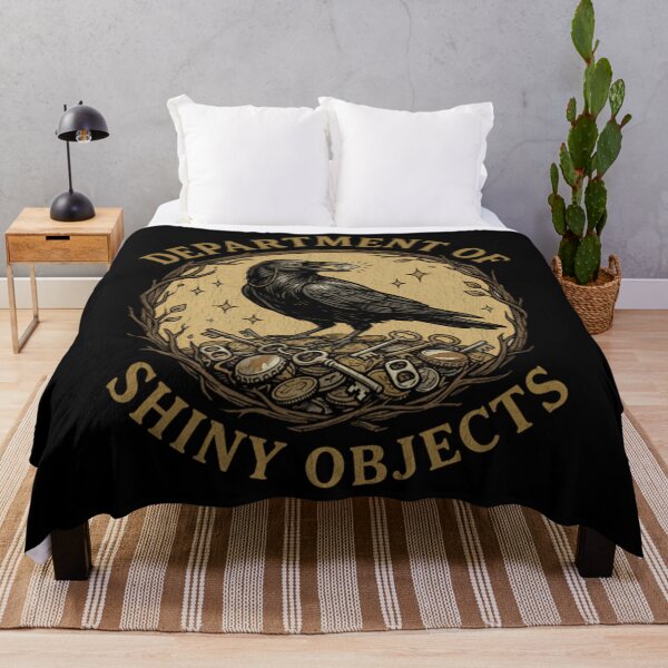 Item preview, Department Of Shiny Objects Gold Badge designed and sold by xaodffufje95.