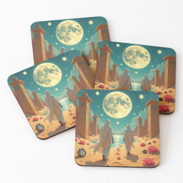 Item preview, Mystic Desert Walk under Moonlight with Timeless Dream Elements designed and sold by FotoworldEdel.