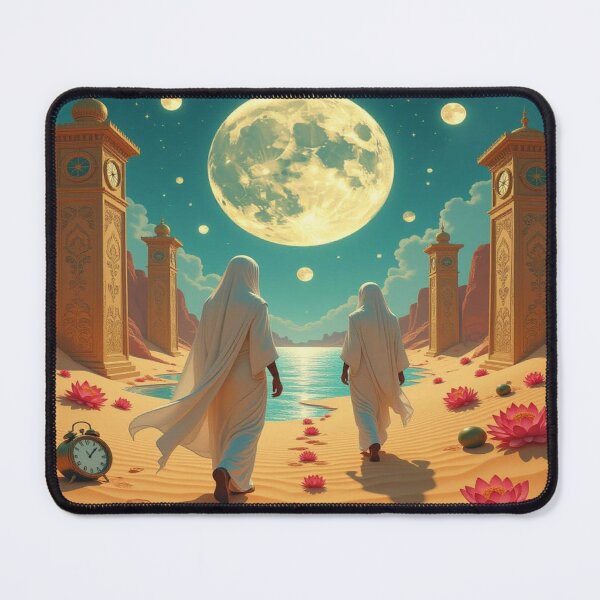 Artikelvorschau, Mystic Desert Walk under Moonlight with Timeless Dream Elements entworfen und verkauft von FotoworldEdel.