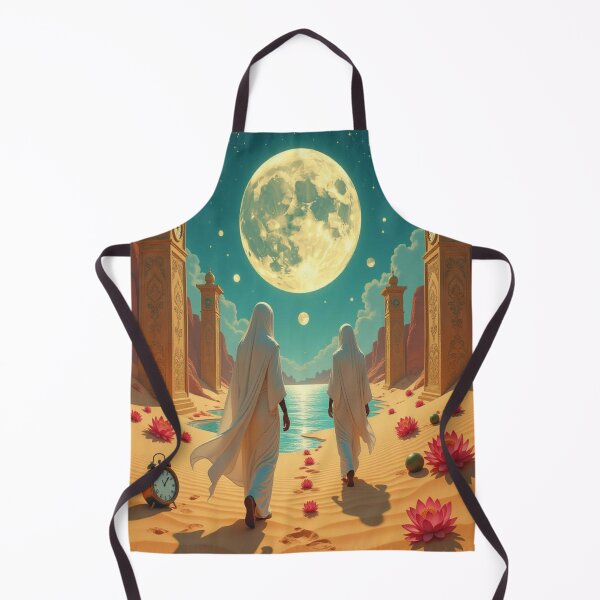 Item preview, Mystic Desert Walk under Moonlight with Timeless Dream Elements designed and sold by FotoworldEdel.