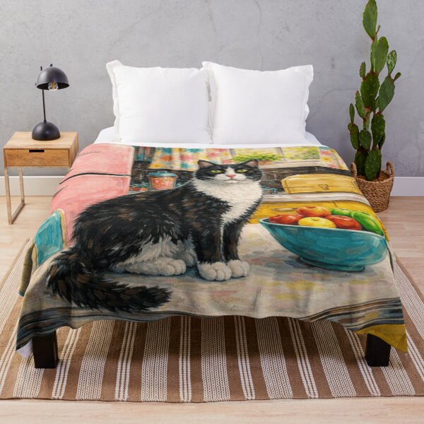 Item preview, Vintage Kitchen With Cat designed and sold by VFWChuck.