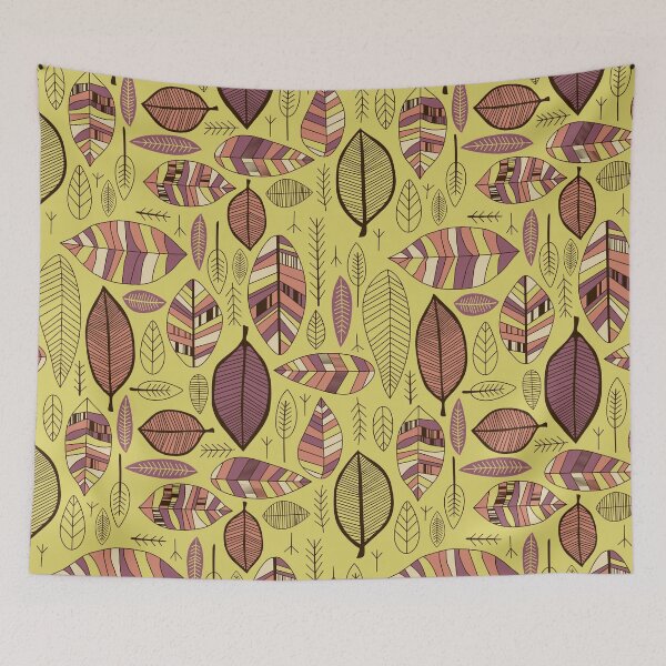 Item preview, Seamless Leaf Pattern – Modern Botanical Scandinavian Design designed and sold by alijun.