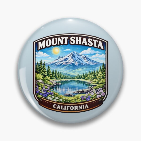 Item preview, Mount Shasta, California designed and sold by Myra365Art.