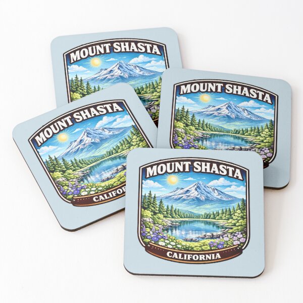 Item preview, Mount Shasta, California designed and sold by Myra365Art.