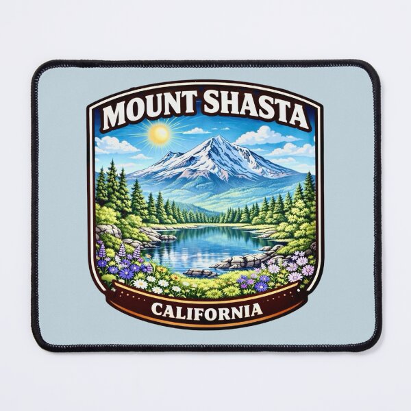 Item preview, Mount Shasta, California designed and sold by Myra365Art.