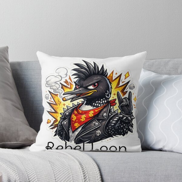 Item preview, Rebel Loon Bird Text Bold Attitude Art designed and sold by AlienTechs.