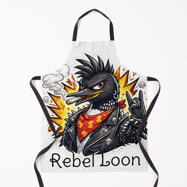 Item preview, Rebel Loon Bird Text Bold Attitude Art designed and sold by AlienTechs.