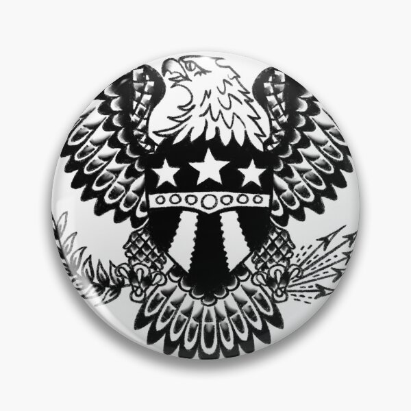 Item preview, American Traditional Tattoo Style Bald Eagle designed and sold by Stuartette.