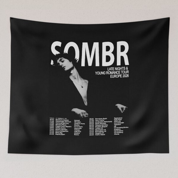 Item preview, SOMBR EUROPE TOUR 2026 designed and sold by pamelaxljody.
