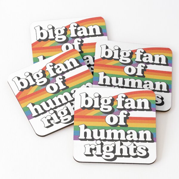 Item preview, Big fan of human rights designed and sold by zingbing.