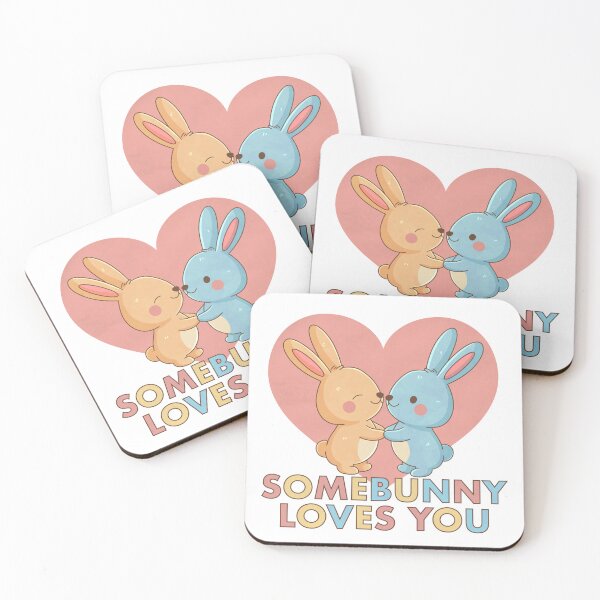 Item preview, Somebunny Loves You – Cute Bunny Valentine Design designed and sold by tviyluv.