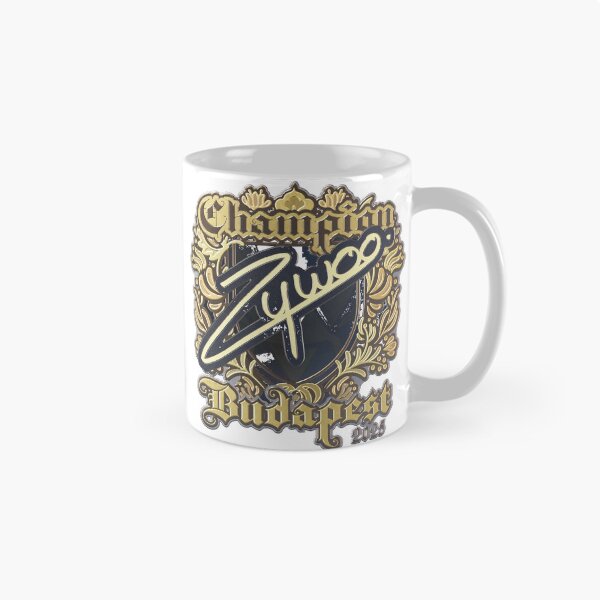 Item preview, ZywOo (Gold, Champion) Budapest CS2 Art designed and sold by WhereIsTheArt.