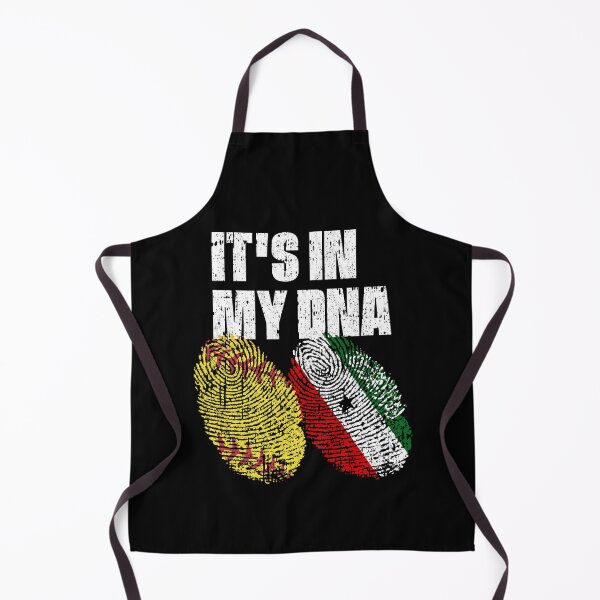 Item preview, IT'S IN MY DNA Softball - Somaliland Flag Fingerprint designed and sold by CosmoKitsch.