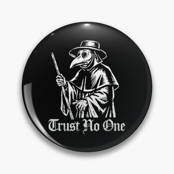 Item preview, Plague Doctor Trust No One designed and sold by SignumShop.