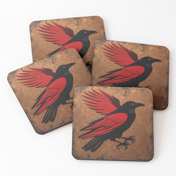 Item preview, The Obsidian & Iron Crow designed and sold by David R Sawin The Architects Of Eden.