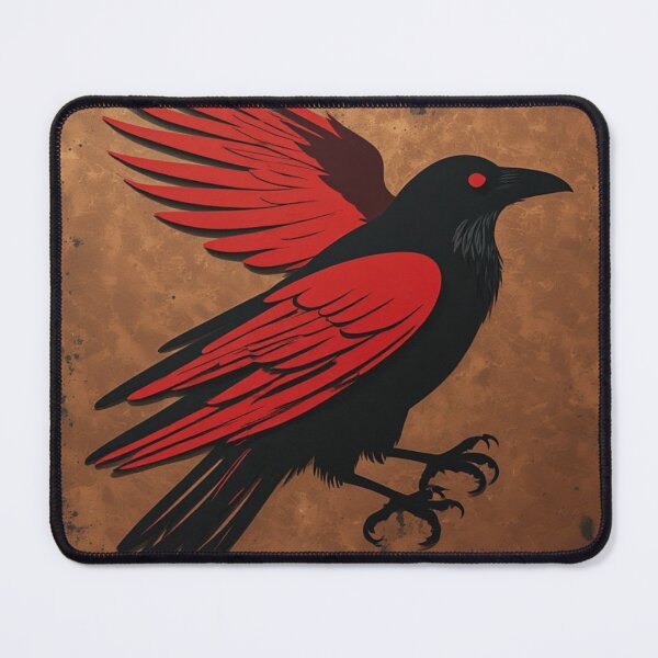 Item preview, The Obsidian & Iron Crow designed and sold by David R Sawin The Architects Of Eden.