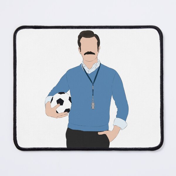 Item preview, Coach Lasso Portrait Illustration designed and sold by Still Silhouette.