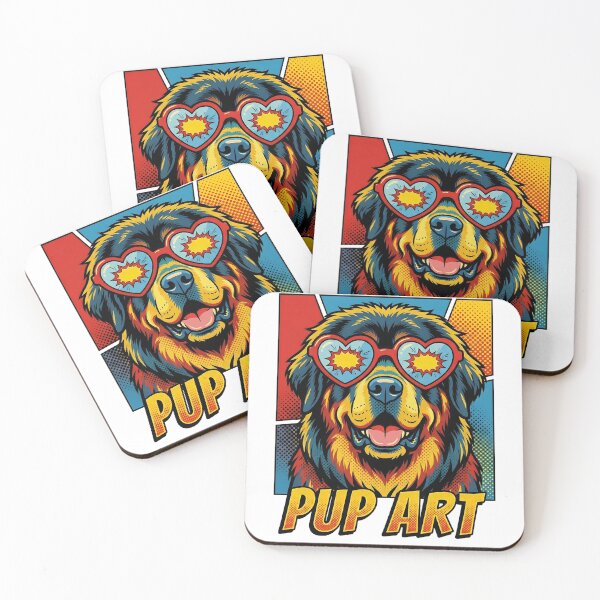 Item preview, Pop Art Tibetan Mastiff Retro Dog designed and sold by k3rstman1.