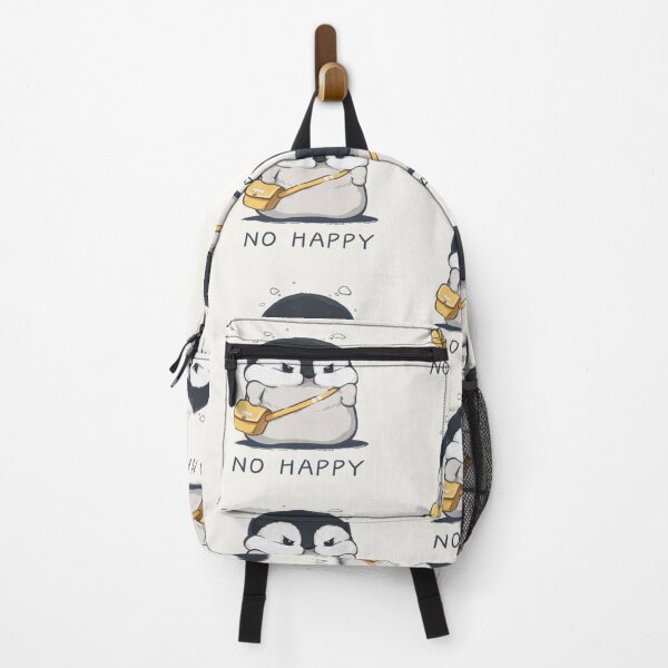 Item preview, Drawing of Grumpy Penguin with a Yellow Purse  designed and sold by NivyasArtistry.