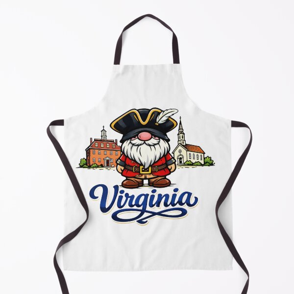Item preview, Colonial Gnome in Virginia with Historic Buildings designed and sold by Moriarty's Digital Visions.