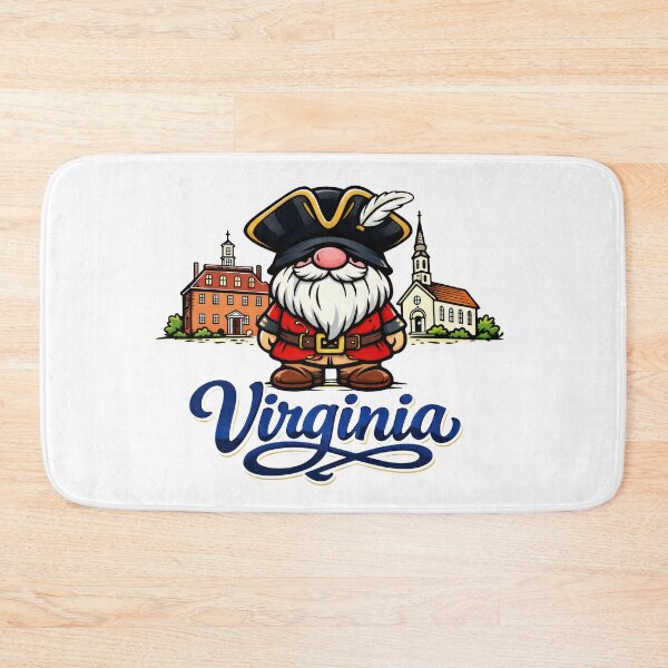 Item preview, Colonial Gnome in Virginia with Historic Buildings designed and sold by Moriarty's Digital Visions.