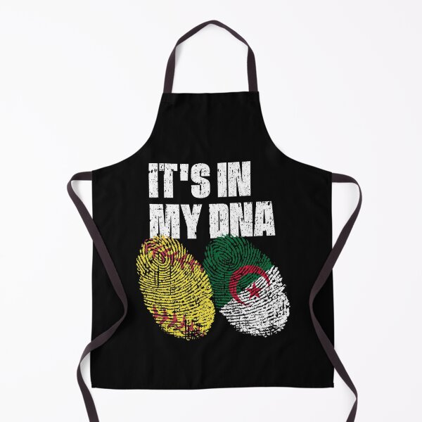 Item preview, IT'S IN MY DNA Softball - Algeria Flag Fingerprint designed and sold by CosmoKitsch.