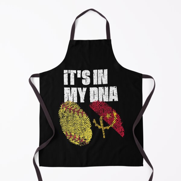 Item preview, IT'S IN MY DNA Softball - Angola Flag Fingerprint  designed and sold by CosmoKitsch.