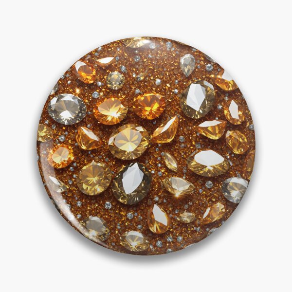 Item preview, sparkling yellow and orange gemstones, diamonds, crystals designed and sold by DigitalPartisan.