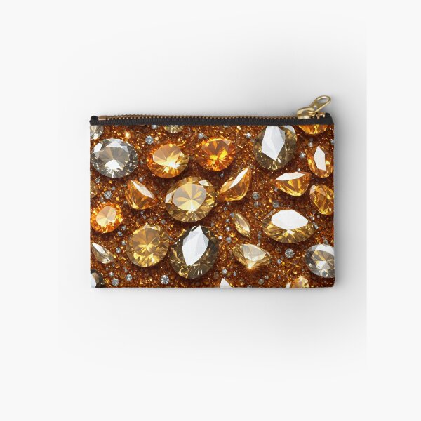 Item preview, sparkling yellow and orange gemstones, diamonds, crystals designed and sold by DigitalPartisan.