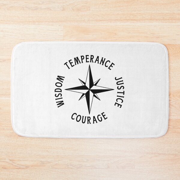 Item preview, Stoic Virtues Compass Philosophy designed and sold by xaodffufje95.