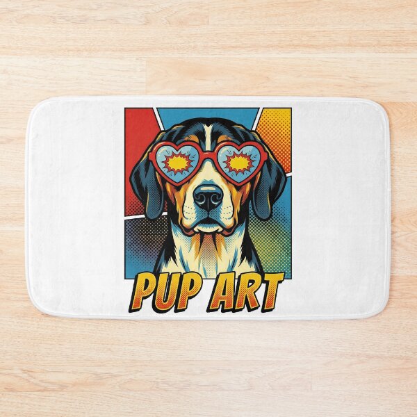 Item preview, Pop Art Treeing Walker Coonhound Retro Dog designed and sold by k3rstman1.