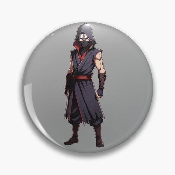Item preview, Ninja black hood fullbody anime style designed and sold by Danime Planet.