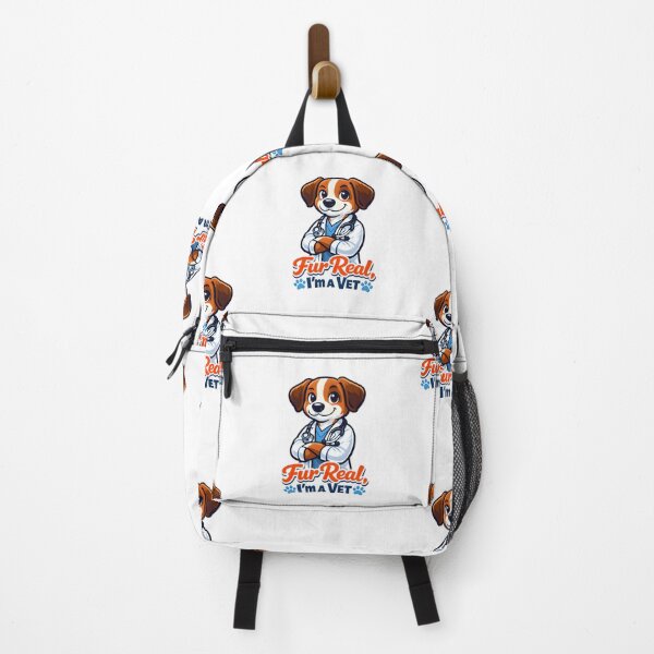 Item preview, Fur Real, I’m a Vet – Cute Dog Veterinarian Illustration designed and sold by Bettybee00.