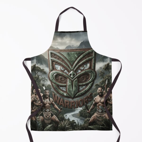 Item preview, New Zealand Warriors NRL Tribal Māori Heritage Fan Art designed and sold by Vibes To VIsual.