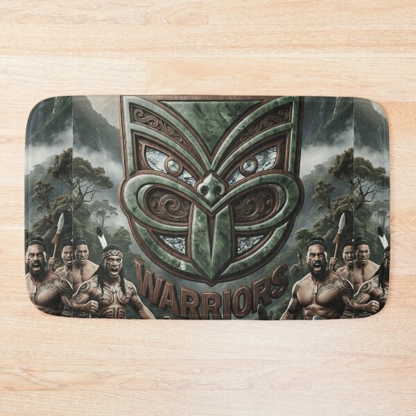 Item preview, New Zealand Warriors NRL Tribal Māori Heritage Fan Art designed and sold by Vibes To VIsual.