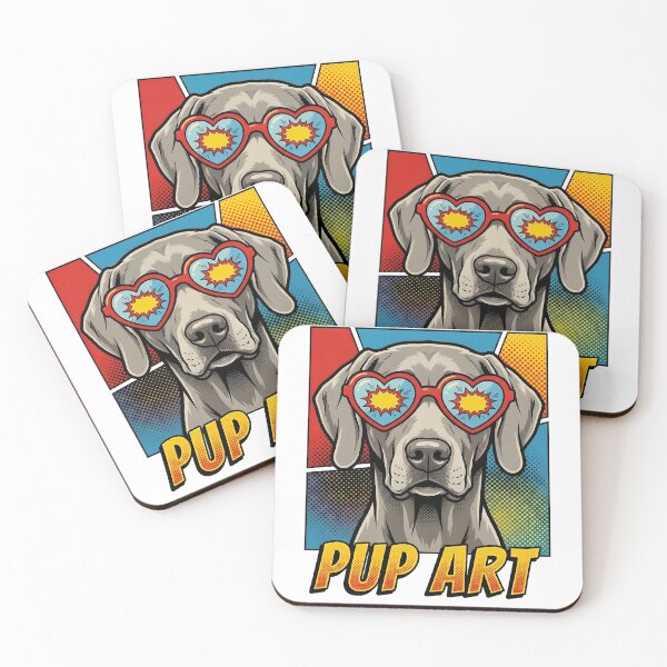 Item preview, Pop Art Weimaraner Retro Dog designed and sold by k3rstman1.
