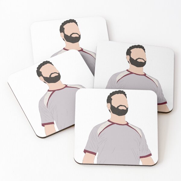 Artikelvorschau, Roy Kent Porträtillustration entworfen und verkauft von Still Silhouette.