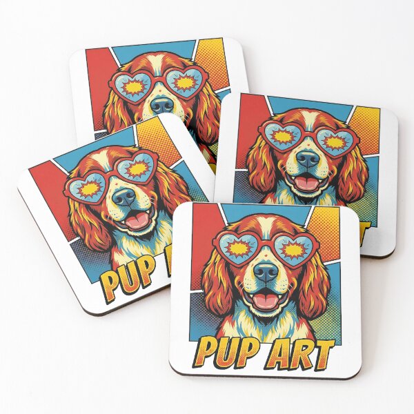 Item preview, Pop Art Welsh Springer Spaniel Retro Dog designed and sold by k3rstman1.
