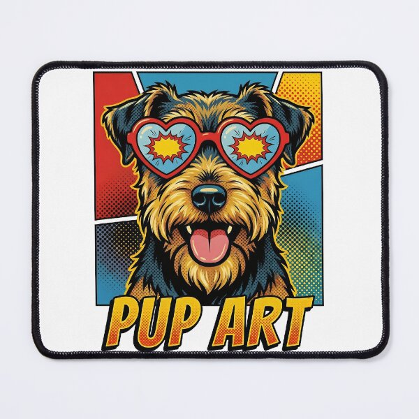 Item preview, Pop Art Welsh Terrier Retro Dog designed and sold by k3rstman1.