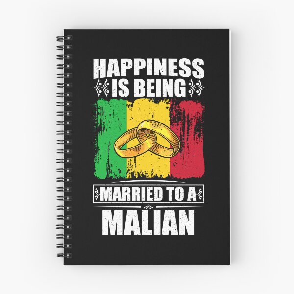 Item preview, Happiness Is Being Married To A Malian  designed and sold by GabbyKash.