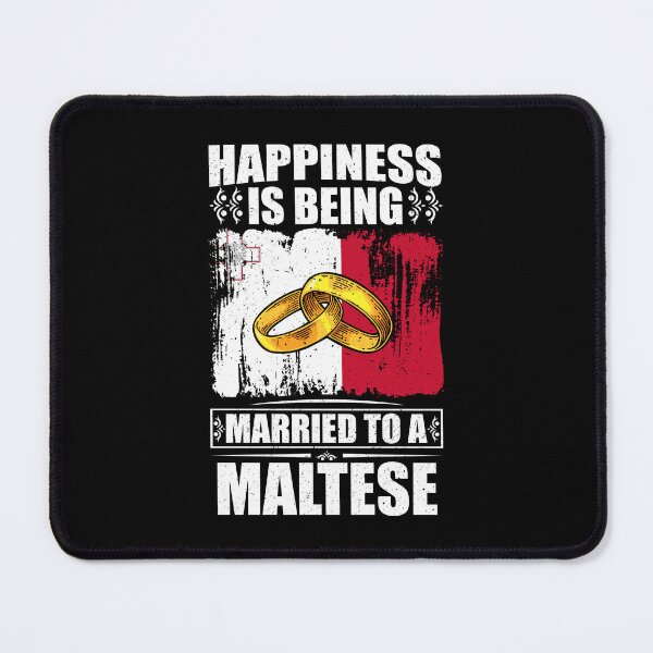 Item preview, Happiness Is Being Married To A Maltese  designed and sold by GabbyKash.