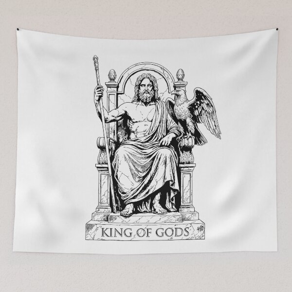 Item preview, Olympian Throne - Zeus God Greek Mythology designed and sold by bapupa.