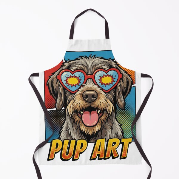 Item preview, Pop Art Wirehaired Pointing Griffon Retro Dog designed and sold by k3rstman1.