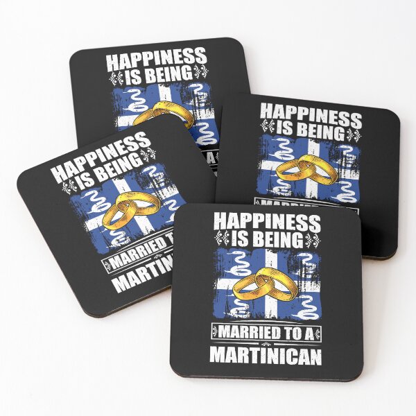 Item preview, Happiness Is Being Married To A Martinican  designed and sold by GabbyKash.