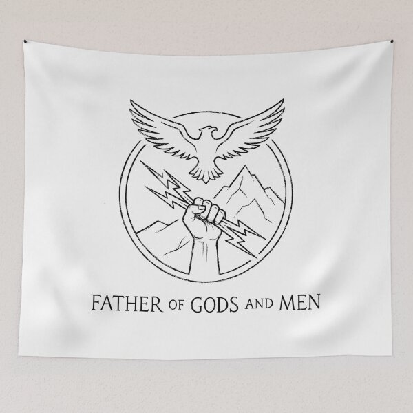 Item preview, Symbols of Sovereignty - Zeus God Greek Mythology designed and sold by bapupa.