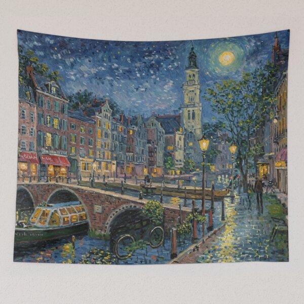 Item preview, Canal cruise in the evening sun designed and sold by sid1802.